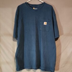 Carhartt Men's Blue Short Sleeve Tee